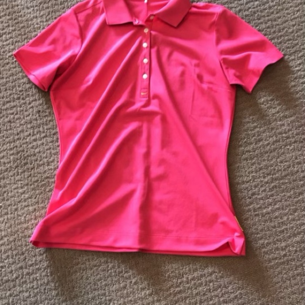 Hot Pink Polo Shirt